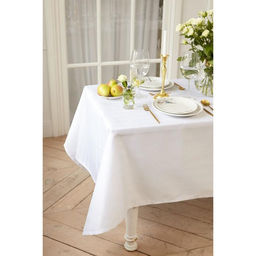 Скатерть Этель Shine 150х110 +/-3см, цвет белый, 192 г/м2, хлопок с ВГМО  фото 6