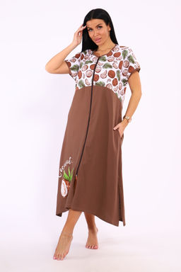 Халат на молнии Кокос