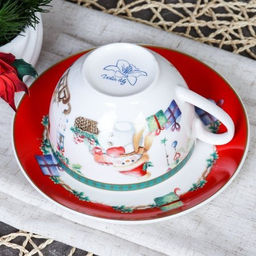 Чайный набор 12 предметов 250 мл / 17-113# /уп 6/ Новый год - Галеонтрейд фото 6