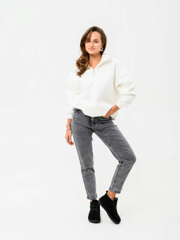 Босоногие ботинки 208.NATAbl.Черный замша/байка