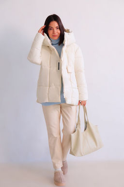 Martichelli Куртка зимняя айвори  фото 4