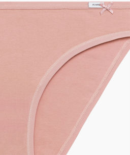 ATLANTIC 3CLP-001 Трусы бикини Bikini - набор 3 шт. темный экрю + бежевый + пудровый