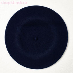 Берет фетр без отделки 11 Берет женский (56-58)