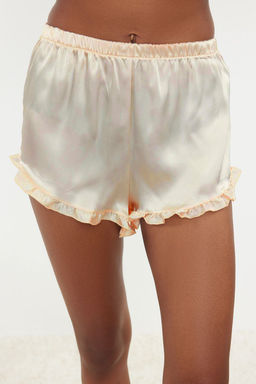 Trendyolmilla Lacivert F?rf?rl? Ip Ask?l? Saten Sortlu Dokuma Pijama Tak?m? THMSS22PT0274  фото 28