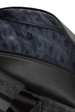 Спортивная сумка U.S. Polo Assn полиуретан черная фото 5