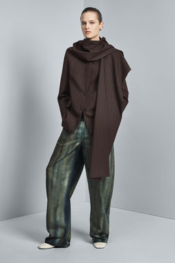 ZW COLLECTION BARREL MID-WAIST JEANS LIMITED EDITION