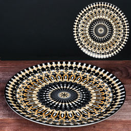 Блюдо круглое 27 см керамика / ZY012 /уп 36/ - Галеонтрейд фото 10