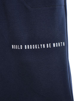 Брюки спортивные удобство и стиль для активных 22-7433 синий - Mini maxi фото 5