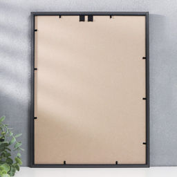 Фоторамка для фото 30×40 см «Радуга», пластик, чёрный, (пластиковый экран)