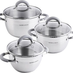 30995 Набор посуды 6пр 1,8+2,5+3,7 л MB (х4)