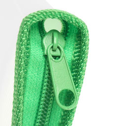 Папка пластиковая А4, 325 х 230 х 25 мм, молния вокруг, Calligrata Офис, ПМ-А4-01, 0.5 мм, прозрачная, Pastel, зелёная  фото 3