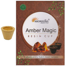 Благовония "Чаша" с ароматической смолой Amber Magic МАГИЯ ЯНТАРЯ
