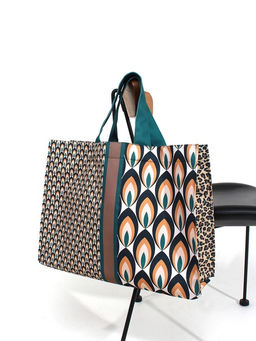 Сумка, Мод.9 Пляжная. Пламя