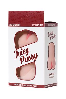 Мастурбатор реалистичный TOYFA Juicy Pussy, Expert, TPR, телесный, 13,5 см  фото 8