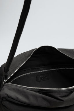 MULTI-POCKET NYLON CROSSBODY BAG - Zara фото 4
