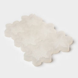 Форма для леденцов Снежинки, силикон, 6 ячеек, 17?10?0.8 см, d=5 см, d=4.5 см, прозрачная