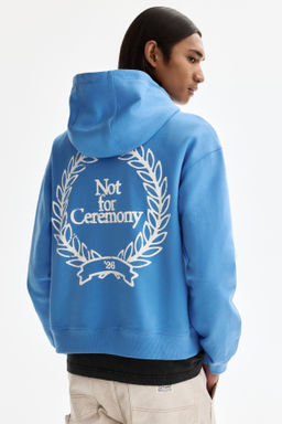 Sudadera con motivo y capucha Loose Fit - H&m фото 8
