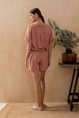 Шорты 61745-3 Бежевый