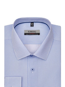 Сорочка мужская длинный рукав GREG 213/231/1905/Z/1p