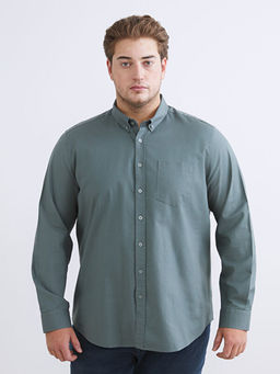 Regular Fit Uzun Kollu Oxford Erkek G?mlek