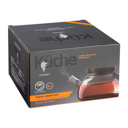 Чайник заварочный Aroma di Fiore, 600 мл из цвеного стекла арт. 910145