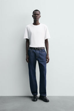 REGULAR FIT MEDIUM WEIGHT T-SHIRT - Zara фото 9