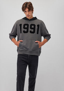 1991 Bask?l? Gri Sweatshirt