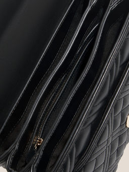 Женская сумка на плечо LOVE MOSCHINO QUILTED BAG Артикул 4623844, черный  фото 4