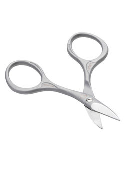 Frau Finger Ножницы маникюрные для ногтей изогнутые / Premium PS 21, матовые, ручная заточка, 9,5 см