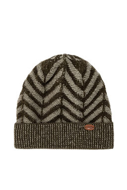 Мужской светлый берет цвета хаки Неожиданная скидка в корзине