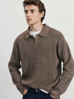 Джемпер с эффектом меланж / Zarina