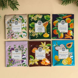 Чай новогодний подарочный Ароматных моментов, 54 г (30 пакетиков ? 1.8 г). - Фабрика счастья фото 6