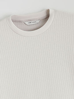 Bisiklet Yaka Erkek Sweatshirt