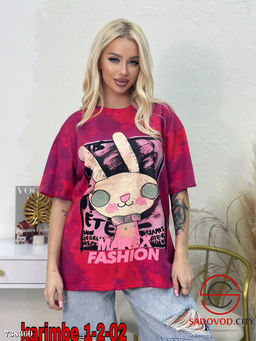 Женская футболка с принтом