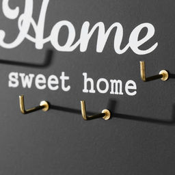 Настенные крючки декоративные «Птицы на проводах», дерево, 24.5×3×30.5 см