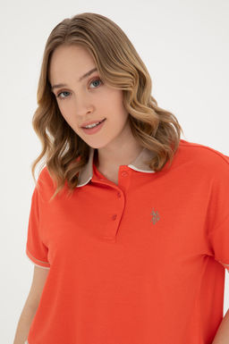 Женская футболка с цветком граната Неожиданная скидка в корзине - U.s. polo assn фото 4