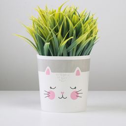 Кашпо для цветов «Котик», 1.6 л