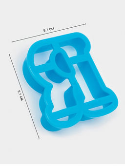 Формы для печенья Русский алфавит, 30 шт., пластик, голубые - Simaland фото 3