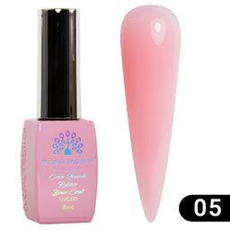 Цветная френч база для гель лака Global Fashion, Color French Base Coat 8 мл, 05  фото 5