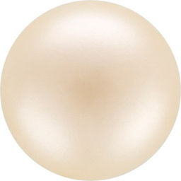 Страз неклеевой PRECIOSA 131-80-030 цветн. 5 мм стекло 24 шт в пакете молочный (creamrose)