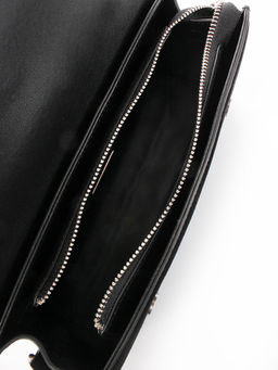 LACCOMA сумка M1066-черный натуральная замша хлопок