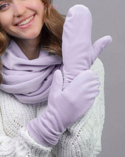 160.01/00-6 Варежки флис (M (7-8))