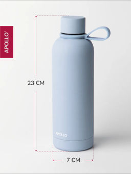 Термос APOLLO "Effetto" 500 мл цвет: голубой