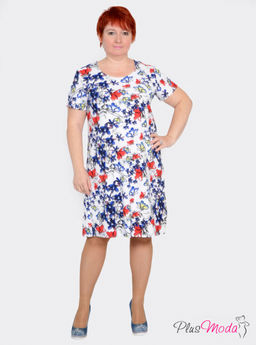 Платье Модель №39 размеры 46-72 - Plusmoda фото 5