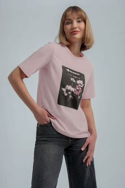 Арт. 31111 Футболка женская 44-52 (5 шт) Цвет:розовый - Калинка фото 17