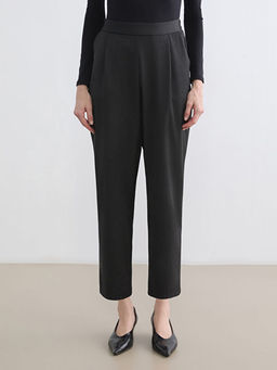 Beli Lastikli Kad?n Pileli Pantolon