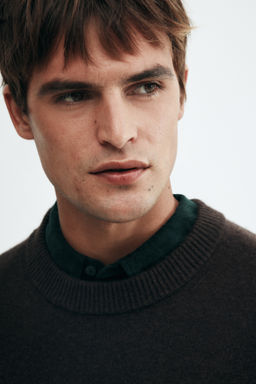 Jersey en punto fino de lana Regular Fit - H&m фото 7