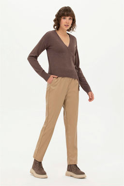 U. S. Polo Assn Женские брюки светло-коричневого цвета - U.s. polo assn фото 3