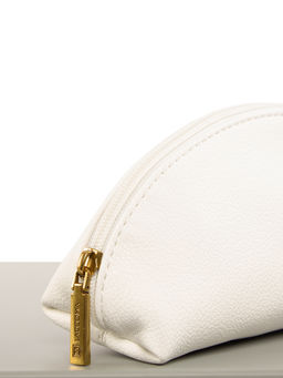 LACCOMA косметичка Анетта-826-белый эко кожа хлопок  фото 3