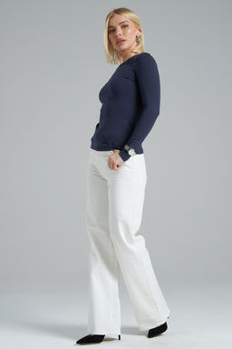 Лонгслив облегающий повседневный skims